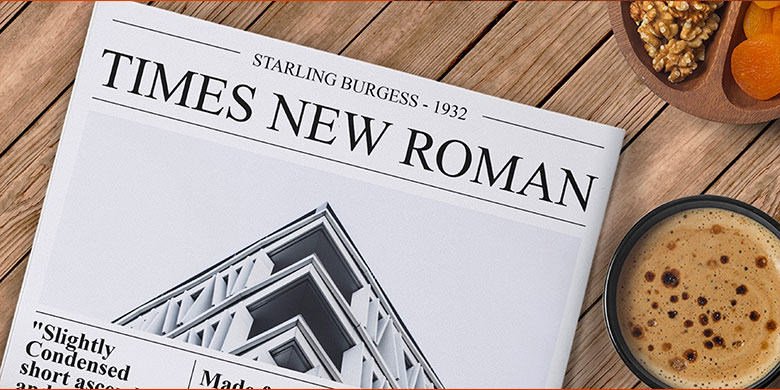 Times New Roman®