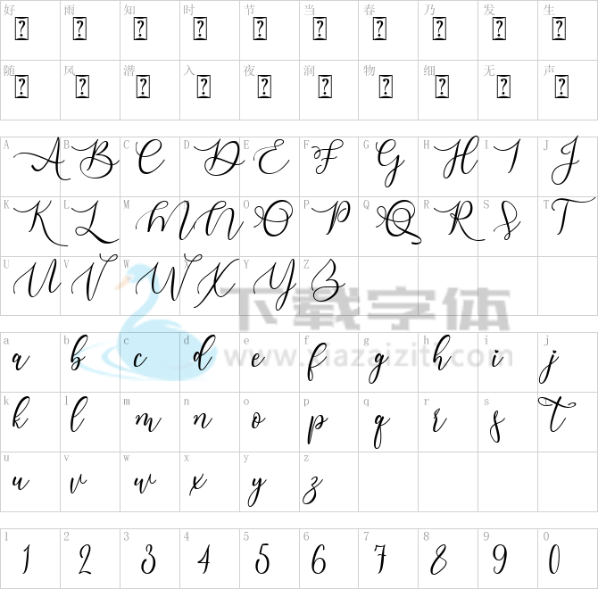 Aughlesia.ttf字体下载