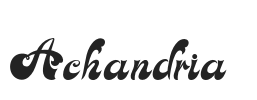Achandria.otf字体下载