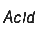 Acid.otf字体下载