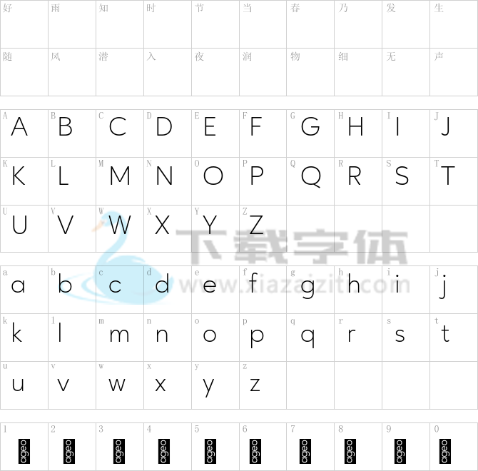 Ageo Personal Use Light.otf字体下载