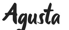 Agusta.ttf字体下载