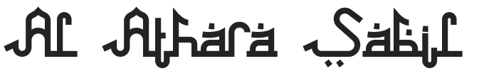 Al Athara Sabil.otf字体下载