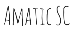 Amatic SC.ttf字体下载