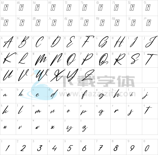 Amsterdam Signature.otf字体下载