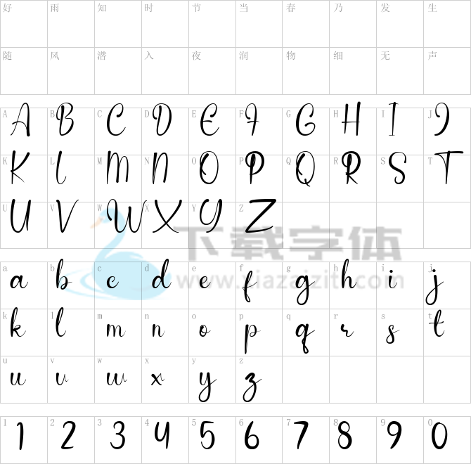 Anderella Demo.otf字体下载