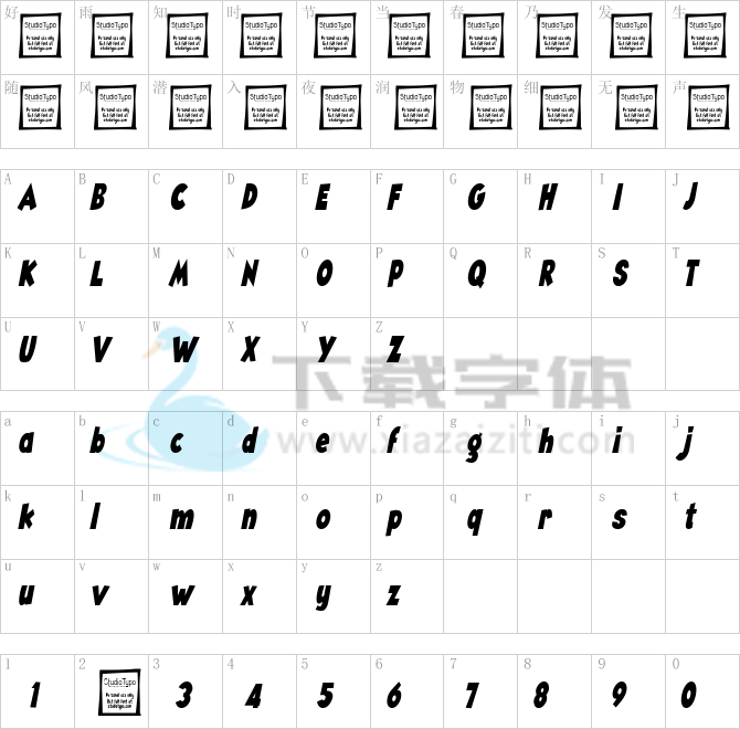 Angella Narrow.otf字体下载