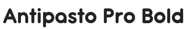 Antipasto Pro Bold.ttf字体下载