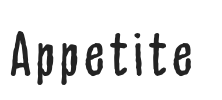 Appetite.ttf字体下载