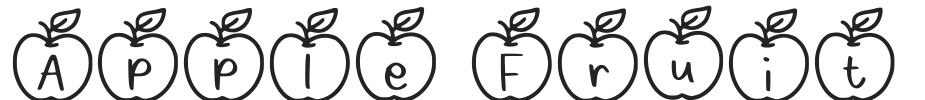 Apple Fruit.ttf字体下载