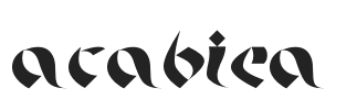 Arabica.otf字体下载