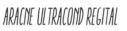 Aracne UltraCond RegItal.ttf字体下载