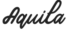 Aquila.otf字体下载