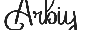 Arbiy.otf字体下载