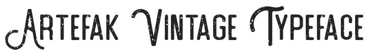 Artefak Vintage Typeface.otf字体下载