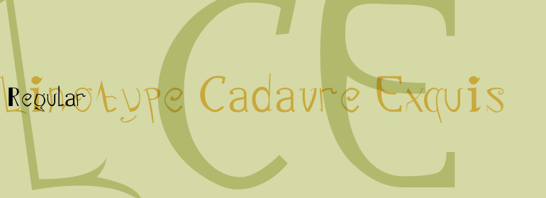 Linotype Cadavre Exquis™