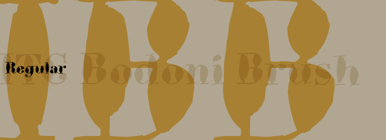 ITC Bodoni™ Brush