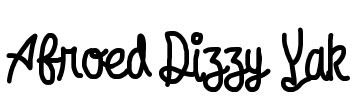 Afroed Dizzy Yak