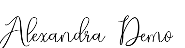 Alexandra Demo