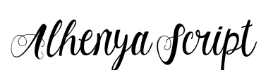 Alhenya Script