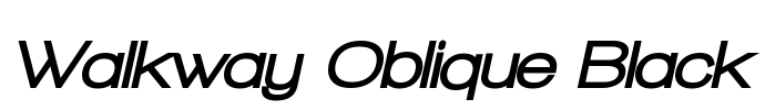 Walkway Oblique Black