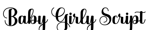Baby Girly Script