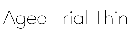 Ageo Trial Thin