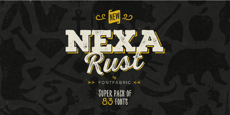 Nexa Rust英文字体